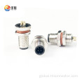 M5 Circular Connectors Waterproof 4P wire end male connector Manufactory